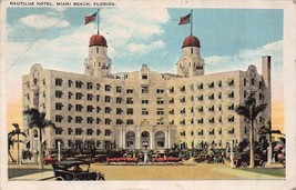 Miami Florida~Nautilus HOTEL~1926 Postcard To Danville Kentucky - £10.76 GBP