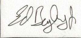 Ed Begley Jr Signed Vintage Index Card St Elsewhere - £15.81 GBP