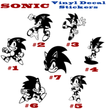 Looks Like Sonic Vinyl Decal Sticker Car Window Wall Laptop Kids Video Game Sega - £3.72 GBP+