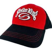 Strike King Fishing Tackle Lures Hat Baseball Trucker Cap Red Black New - $29.99