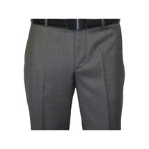 Men Suit BERLUSCONI Turkey 100% Italian Wool Super 180's 3pc Vested #Ber12 Gray image 12