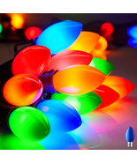 LED Christmas Lights Outdoor - 25 Feet String with 25 Colored Shatterpro... - €54,28 EUR