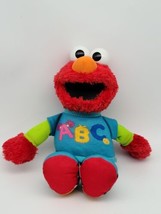 Sesame Street Talking ABC Elmo Alphabet Song Stuffed Animal Plush 12” Toy C2721 - £9.85 GBP