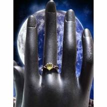 Beautiful sterling silver peridot ring size 5.5 - $31.68