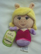 Hallmark Itty Bittys The Muppets Cute Soft Miss Piggy 5&quot; Plush Stuffed Toy New - £11.87 GBP