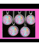 Barbie Mermaid  10 necklaces necklace party favors loot bag birthday gif... - $15.84 CAD