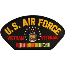 U.S. Air Force Vietnam Veteran Hat Patch 2 3/4&quot; x5 1/4&quot; - £9.77 GBP