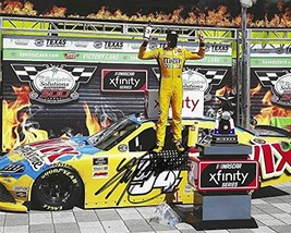 Autographed 2020 Kyle Busch #54 Twix Cookies &amp; Creme Texas Xfinity Win (Victory - £61.14 GBP