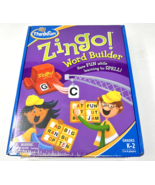 THINKFUN ZINGO! WORD BUILDER GRADES K-2 LEARNING GAME TO SPELL READ EDUC... - $17.09