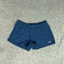 Patagonia Womens Shorts Extra Small Navy Nylon Barely Baggies Sustainabl... - $24.98