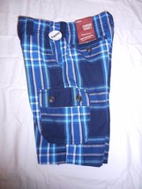 Boy&#39;s Arizona Cargo Shorts Bold Navy Size 8 HUSKY New W Tags - $12.48