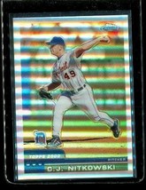 2000 Topps Chrome Refractor Baseball Card #303 Cj Nitkowski Detroit Tigers - £13.22 GBP