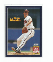 Greg Maddux (Atlanta Braves) 1994 Score Nl Cy Young Award Card #634 - £3.90 GBP