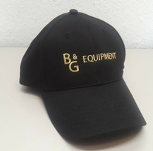 Trucker, Industrial, Baseball Cap, Hat B&amp;G Equipment Tigercat Black/Gold - $21.77