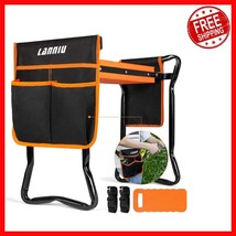 Heavy-Duty Garden Kneeler and Foldable Seat with Tool Storage - 330 lbs ... - $991.01 MXN