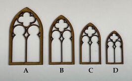 Windows Terrain Building Bits 28mm Laser Cut MDF FAST SHIPPING US SELLER... - $2.99