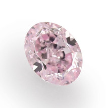 Real Pink Diamond - 0.06ct Oval Natural Loose Fancy Purple Pink Diamond - £406.74 GBP
