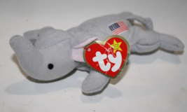 Ty Teenie Beanie Righty the Elephant 7" McDonalds Tag 1999 Soft Toy Mini Stuffed - £4.59 GBP