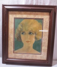 Anhtique 1924 Brewster Publications Magazine Framed Photo  Claire Windso... - £39.33 GBP