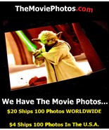 2005 Movie STAR WARS REVENGE OF THE SITH Movie Photo Yoda Light Sabre - $13.60 CAD