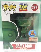 Funko Pop Toy Story Metallic Army Man Box Lunch Exclusive 377 - £14.15 GBP