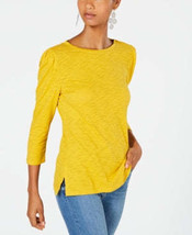 Inc Puff-Sleeve Top, Size Large - $19.80