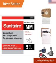 Micro Allergen Filtration Bags for S3680 &amp; SC3680 - Set of 5 Premium Pap... - $11.42