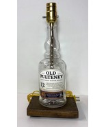 Old Pulteney Malt Scotch Whiskey Liquor Bottle TABLE LAMP LIGHT with Woo... - £40.90 GBP