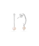 KICKY &amp; PERKY 925 Sterling Silver Minimilastic studded with Moissanite D... - $71.20