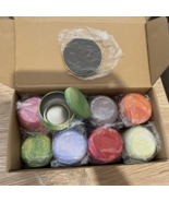 16 Pack Metal Candle Jars  W Lids  for Candle Making  &amp; 6 Anti Slip Pads... - $47.28 CAD