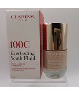 Clarins Everlasting Youth Fluid Illuminating Firming Foundation Makeup 100C 1oz - $52.07 CAD
