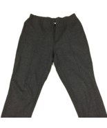 J Jill Petite Medium Ponte Pants Slim Leg Ankle Dark Gray Pintuck Crease - $9.99