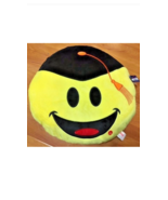 EMOJI Yellow Big Smiles Graduation Pillow with Music 16&quot; New 2017 - $12.86