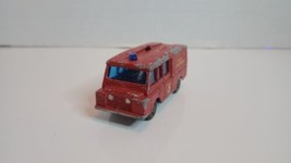 VTG LESNEY Matchbox : LAND ROVER FIRE TRUCK Kent Brigade Series #57 England - $5.69