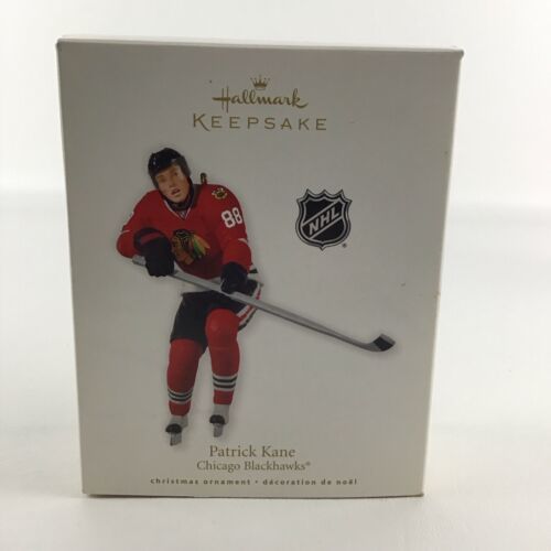 Primary image for Hallmark Keepsake Ornament Hockey NHL Chicago Blackhawks Patrick Kane New 2010