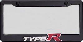 HONDA TYPE R 3D  SCRIPT ABS PLASTIC LICENSE FRAME - $28.71