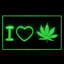220028 B I Love Marijuana Hilarious Hemp Flagship Classic Neon Led Light Sign - £17.34 GBP