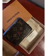 Authentic Louis Vuitton Rosalie Coin Purse – Monogram Canvas – Fuchsia I... - $325.00