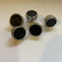 Lot of 5 vtg knobs from record player precor 1032 - $12.00