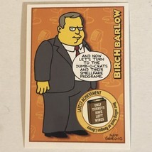 The Simpsons Trading Card 2001 Inkworks #7 Birch Barlow - £1.55 GBP