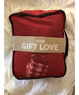 Victoria Secret Pink One Size Cozy Sherpa Cardigan Hoodie Gift Set - $1,229.40 MXN