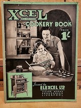 RARE Vintage Antique 1920&#39;s XCEL All British Cookery Book Elexcel LTD Liverpool - $73.18