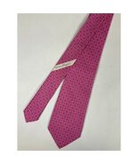 Mens Salvatore Ferragamo Pink Horseshoe Tie | No Box - $123.37 CAD