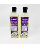 Lot of 2 Dr Teal’s MELATONIN Sleep Blend Bath &amp; Body Oil 8.8 oz NEW - $546.18 MXN
