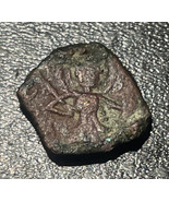 1119-1127 AD Norman Italy Salrno AE Follaro King William I 1.0g Saint Coin - $753.96 MXN