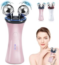 Microcurrent Facial Device, Face Massager Electric Face Lifting,, Pink - $40.94