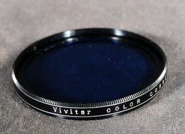 VIVITAR 46mm 80B color correction filter with case - $4.00