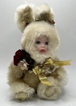 Marie Osmond Hareloom Bitty Bunny Rabbit Tiny Tot Doll 2004 Signed &amp; Ed ... - $22.44
