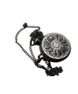 Stylish Zodiac Quartz Pocket Watch with Fantasy Medal Design - $32.51 CAD