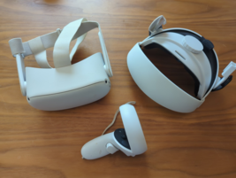 Meta Oculus Quest 2 - Virtual Reality Headset - Model KW49CM - White - F... - $26.96